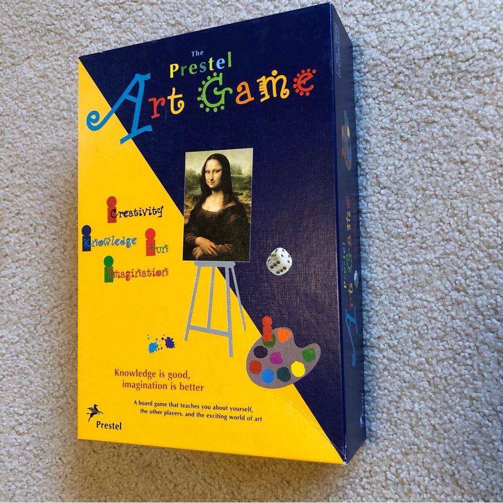 Collectible- 🎨 The Prestel Art Game Board Game